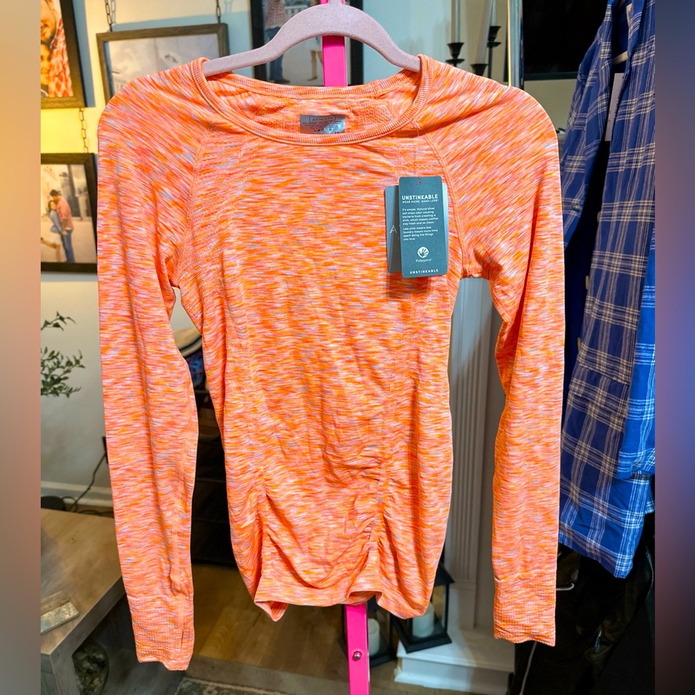 Athleta Fastest Track Top, Space Dye
